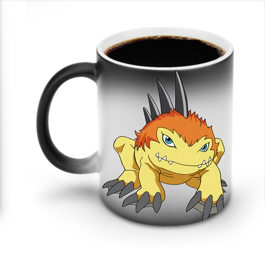 （画像用） Digimon デジタルモンスター/デジモン 温度変色マグカップ