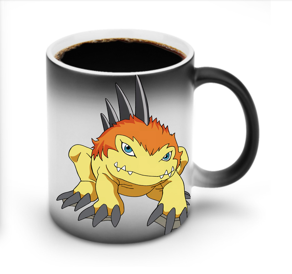 （画像用） Digimon デジタルモンスター/デジモン 温度変色マグカップ