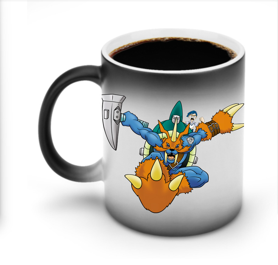 （画像用） Digimon デジタルモンスター/デジモン 温度変色マグカップ