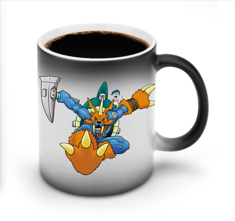 （画像用） Digimon デジタルモンスター/デジモン 温度変色マグカップ