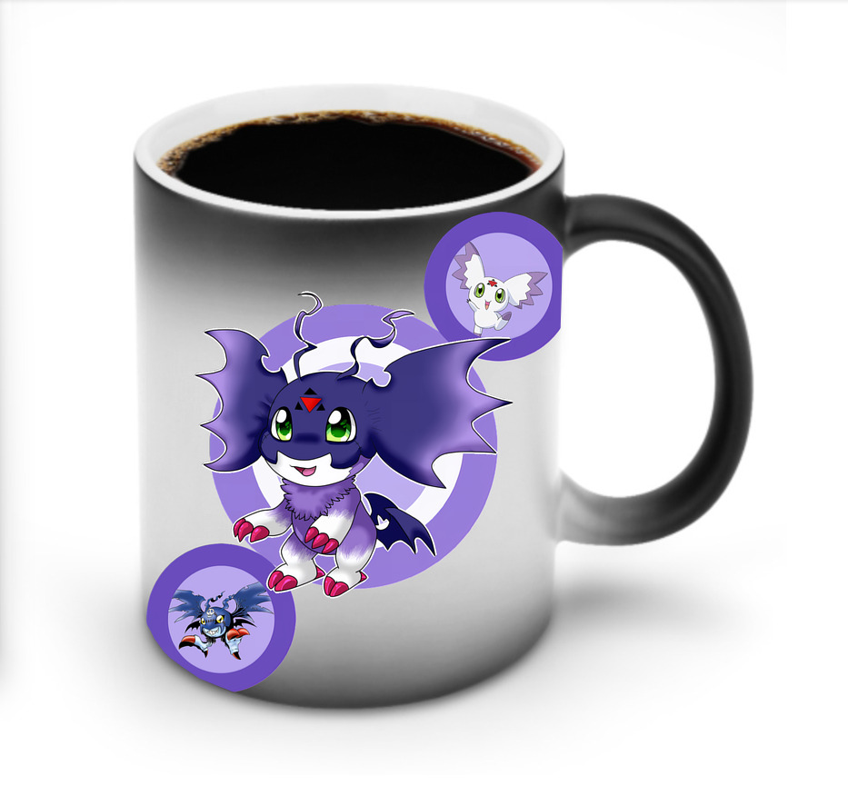 （画像用） Digimon デジタルモンスター/デジモン 温度変色マグカップ