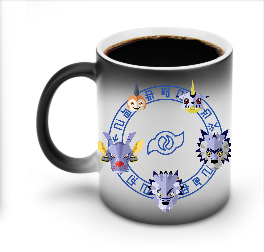 （画像用） Digimon デジタルモンスター/デジモン 温度変色マグカップ