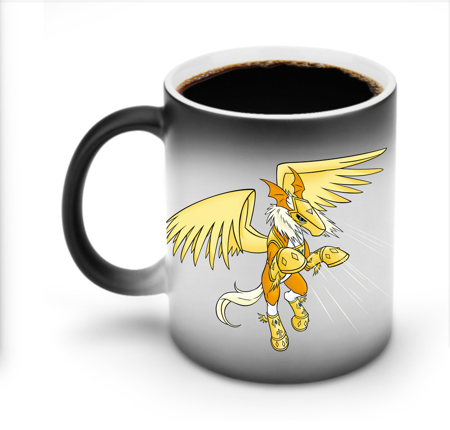 （画像用） Digimon デジタルモンスター/デジモン 温度変色マグカップ