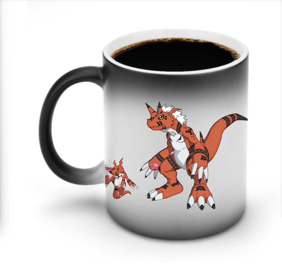 （画像用） Digimon デジタルモンスター/デジモン 温度変色マグカップ
