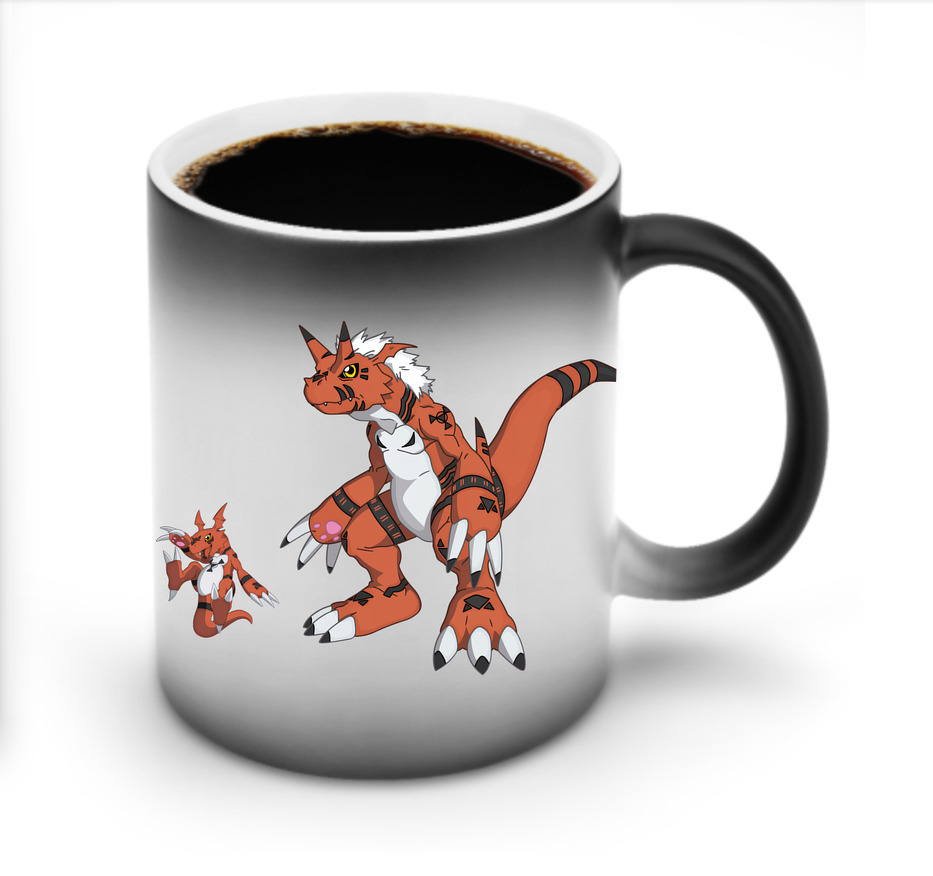 （画像用） Digimon デジタルモンスター/デジモン 温度変色マグカップ