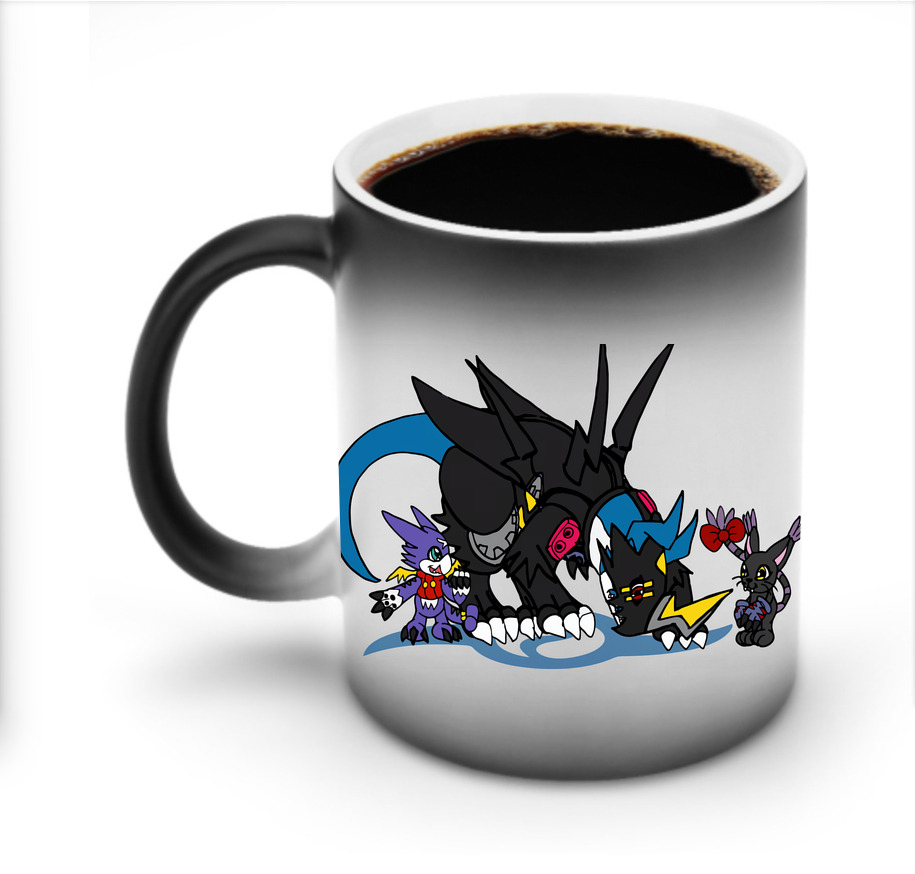 （画像用） Digimon デジタルモンスター/デジモン 温度変色マグカップ