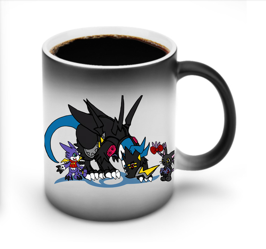 （画像用） Digimon デジタルモンスター/デジモン 温度変色マグカップ