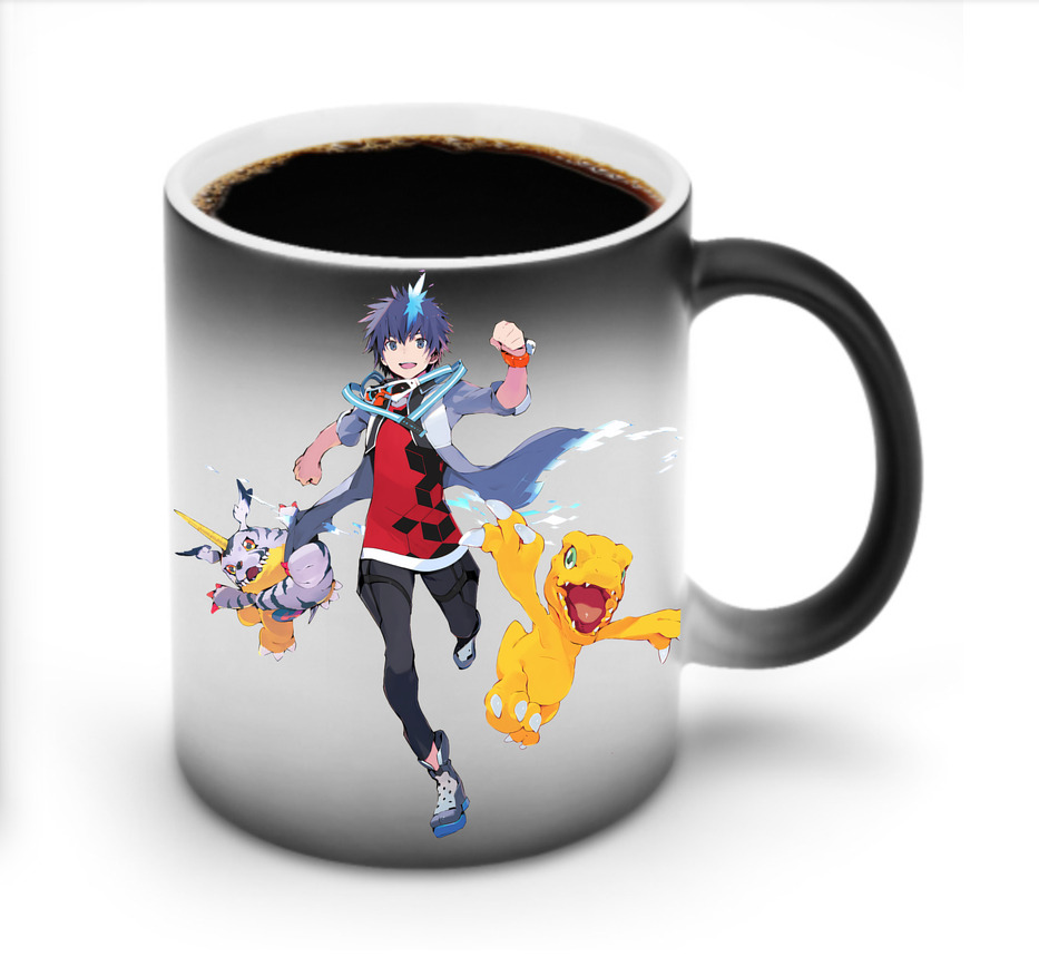 （画像用） Digimon デジタルモンスター/デジモン 温度変色マグカップ