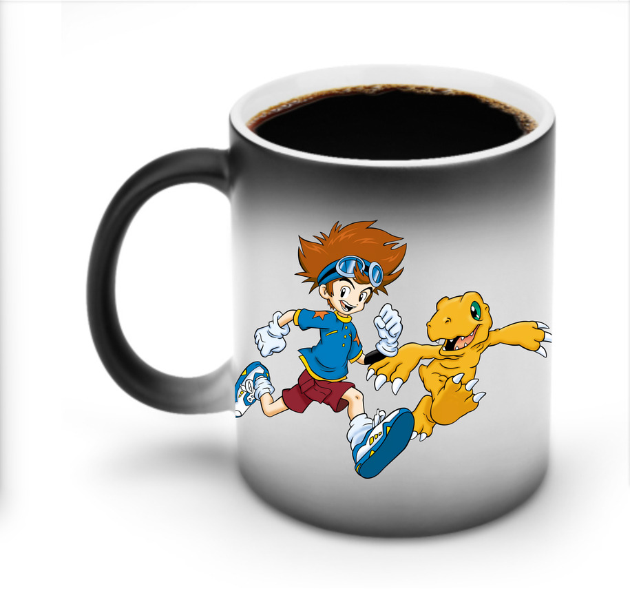 （画像用） Digimon デジタルモンスター/デジモン 温度変色マグカップ