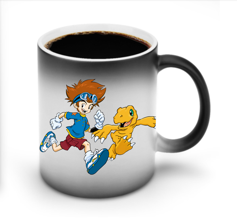 （画像用） Digimon デジタルモンスター/デジモン 温度変色マグカップ