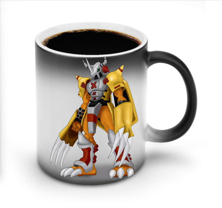 （画像用） Digimon デジタルモンスター/デジモン 温度変色マグカップ