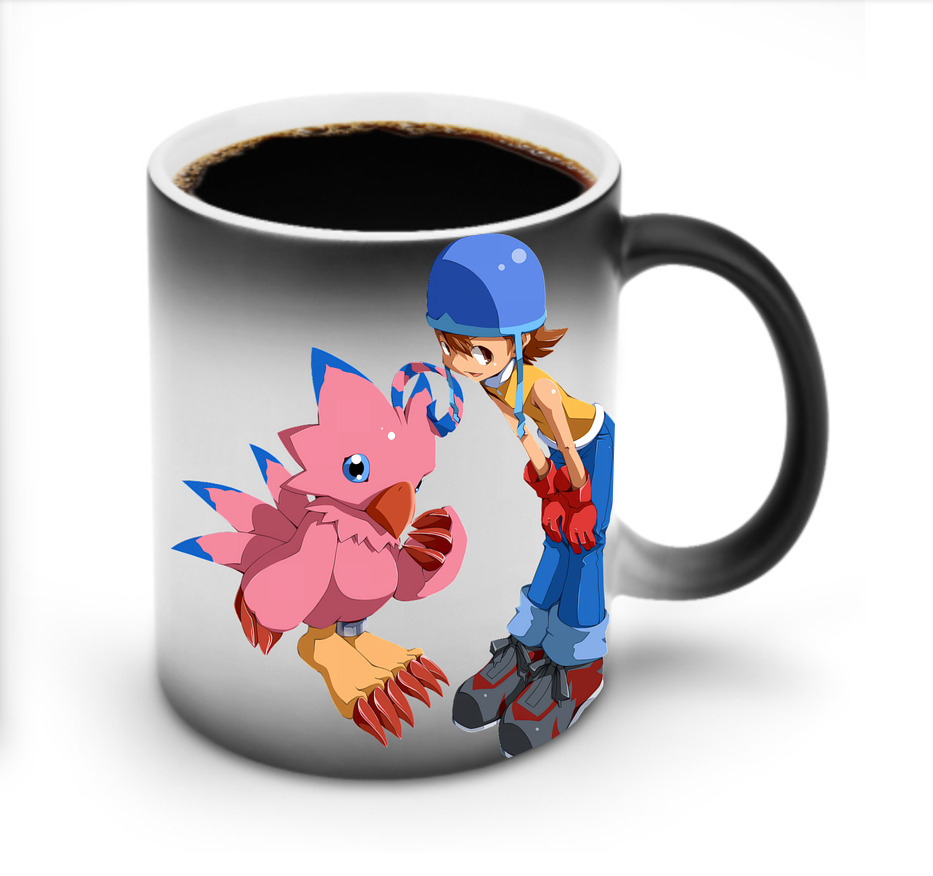（画像用） Digimon デジタルモンスター/デジモン 温度変色マグカップ