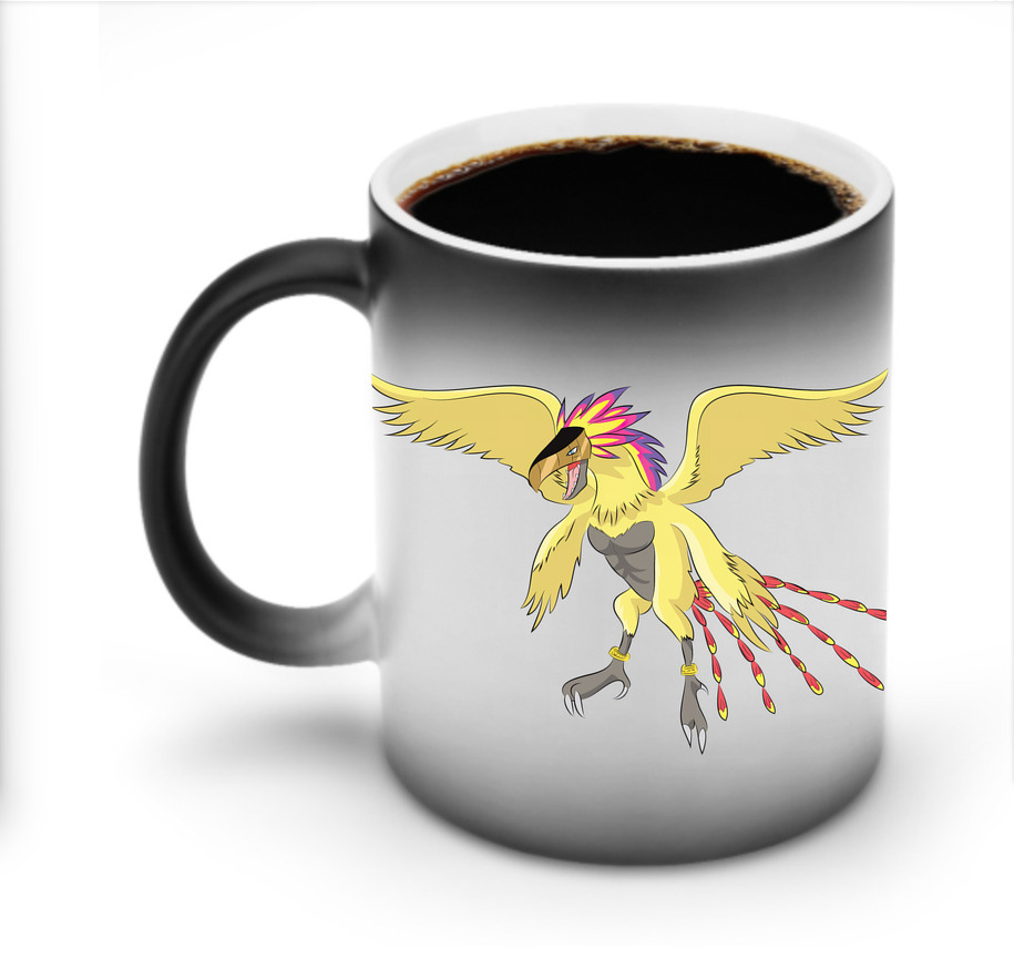 （画像用） Digimon デジタルモンスター/デジモン 温度変色マグカップ