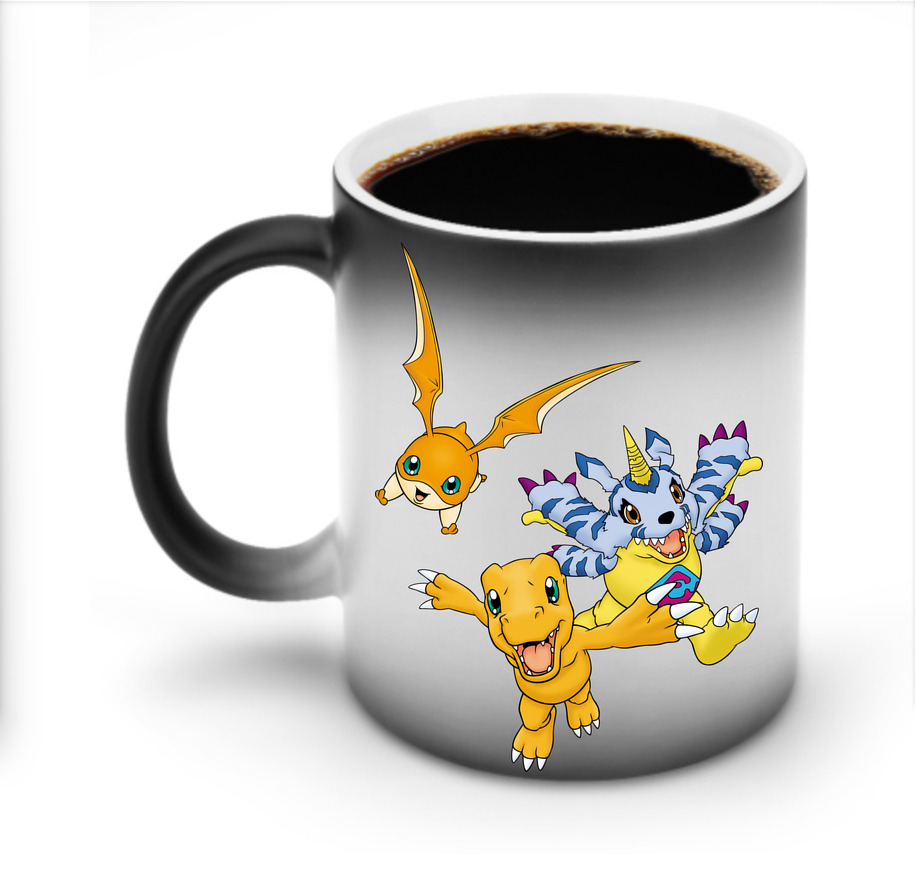 （画像用） Digimon デジタルモンスター/デジモン 温度変色マグカップ