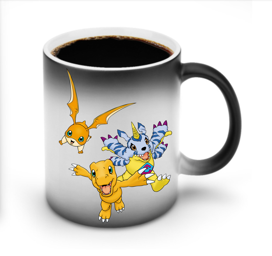 （画像用） Digimon デジタルモンスター/デジモン 温度変色マグカップ