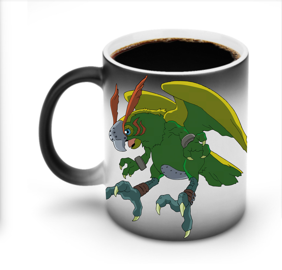 （画像用） Digimon デジタルモンスター/デジモン 温度変色マグカップ