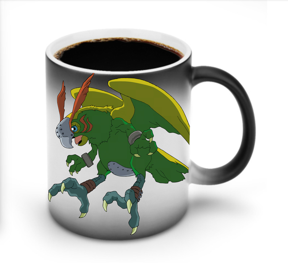 （画像用） Digimon デジタルモンスター/デジモン 温度変色マグカップ