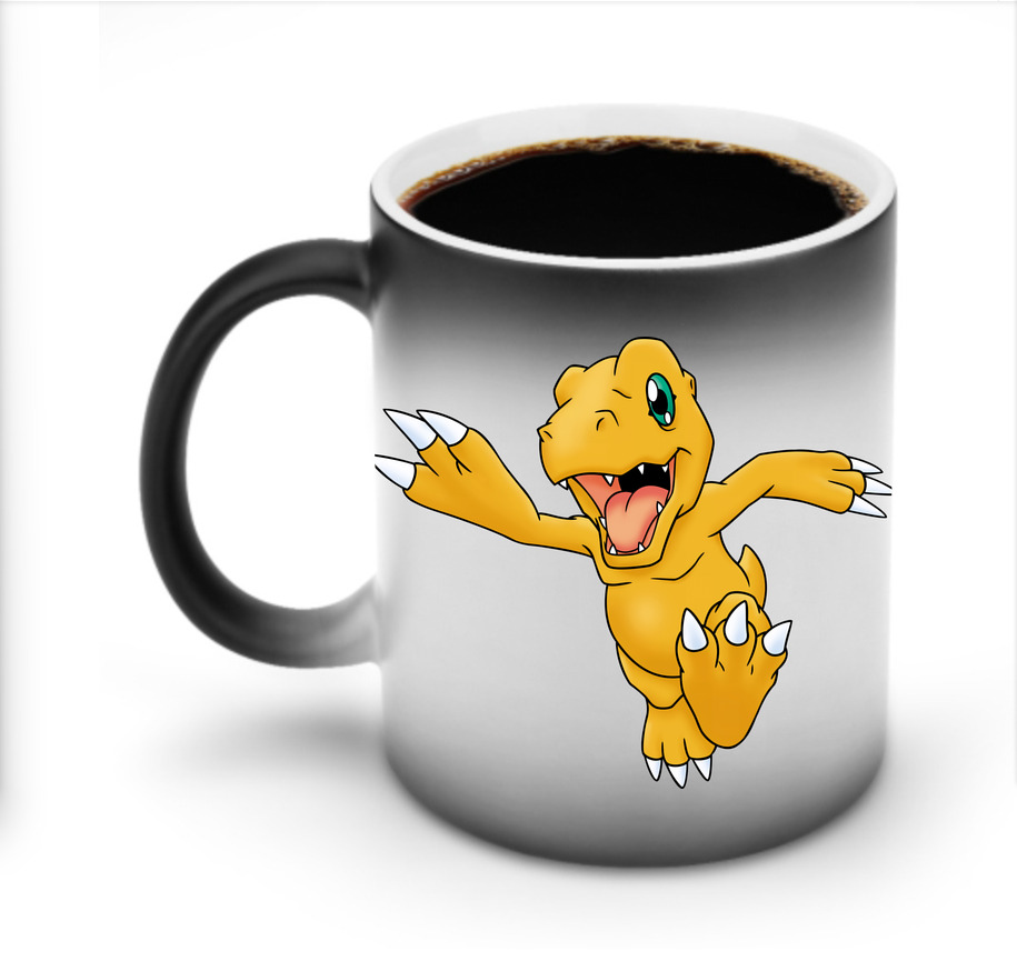 （画像用） Digimon デジタルモンスター/デジモン 温度変色マグカップ