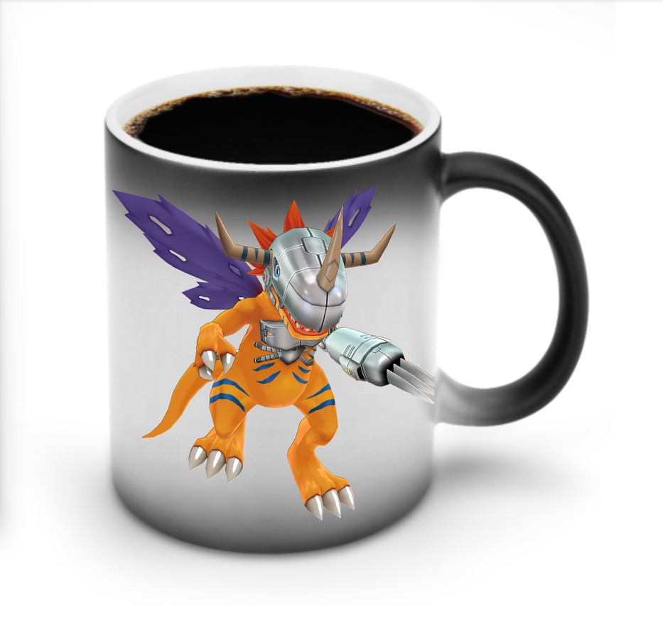 （画像用） Digimon デジタルモンスター/デジモン 温度変色マグカップ
