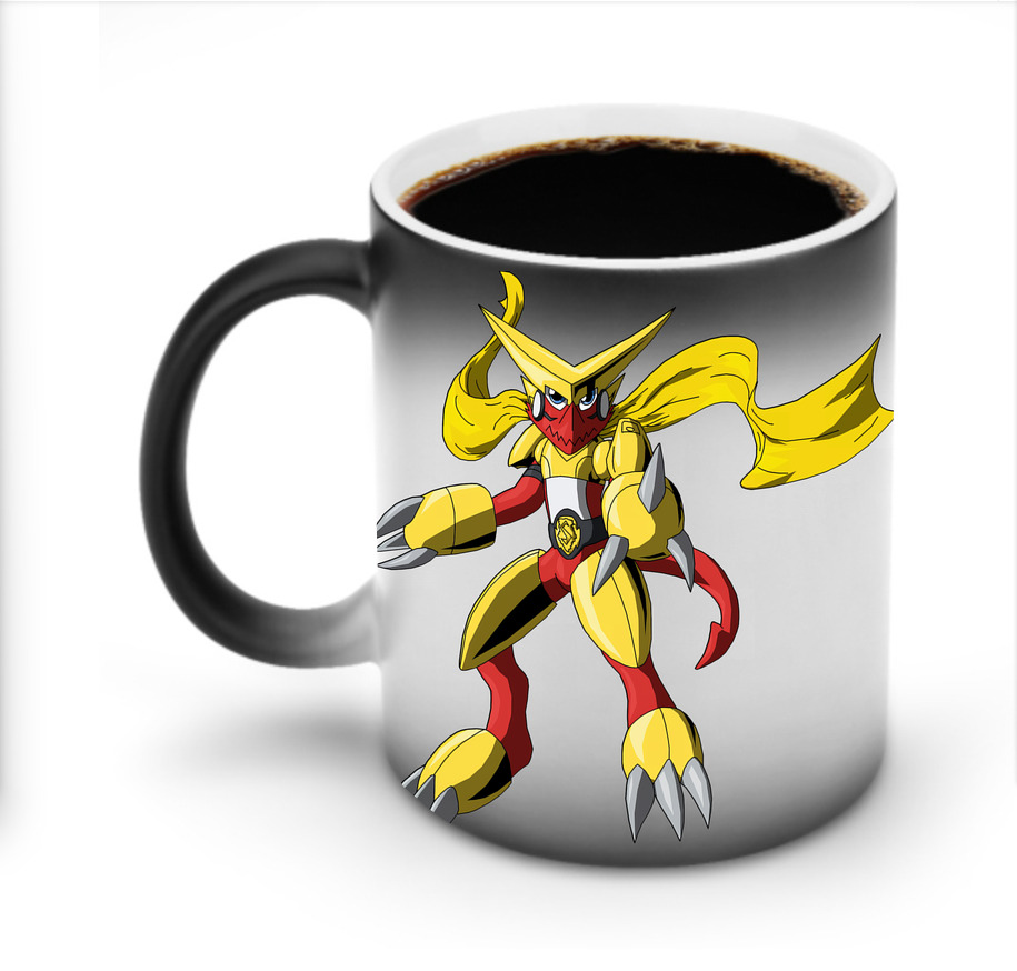 （画像用） Digimon デジタルモンスター/デジモン 温度変色マグカップ