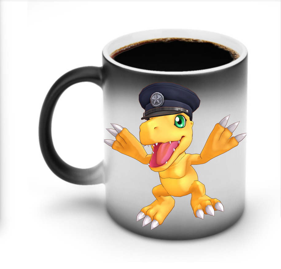 （画像用） Digimon デジタルモンスター/デジモン 温度変色マグカップ