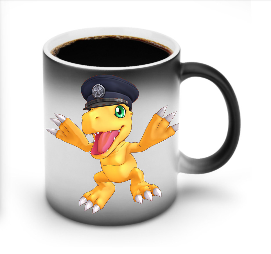 （画像用） Digimon デジタルモンスター/デジモン 温度変色マグカップ