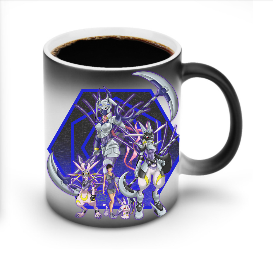 （画像用） Digimon デジタルモンスター/デジモン 温度変色マグカップ