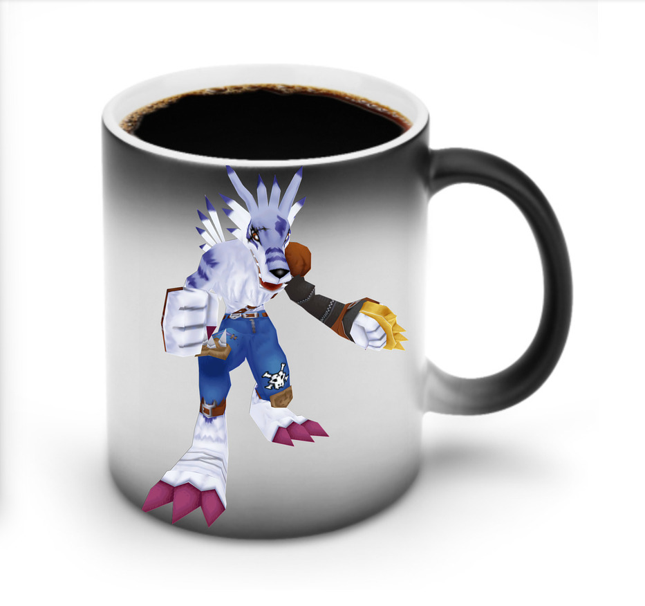 （画像用） Digimon デジタルモンスター/デジモン 温度変色マグカップ