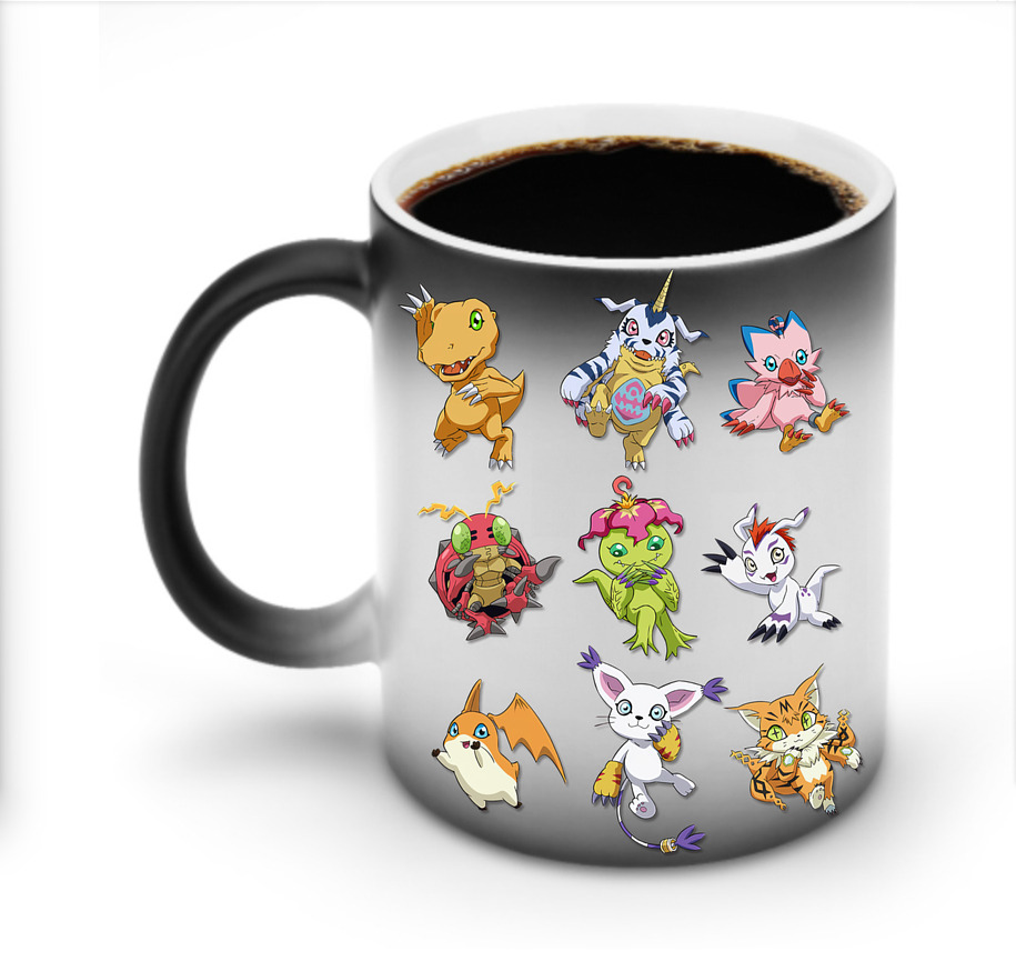 （画像用） Digimon デジタルモンスター/デジモン 温度変色マグカップ