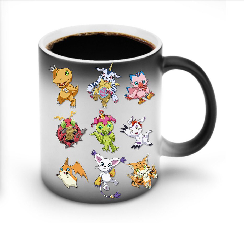 （画像用） Digimon デジタルモンスター/デジモン 温度変色マグカップ