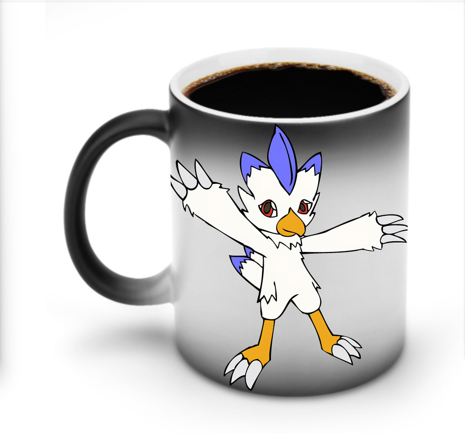 （画像用） Digimon デジタルモンスター/デジモン 温度変色マグカップ