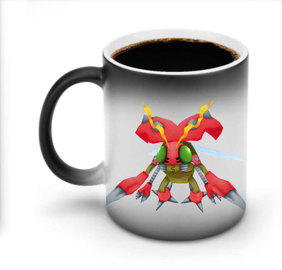 （画像用） Digimon デジタルモンスター/デジモン 温度変色マグカップ