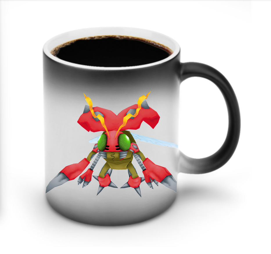 （画像用） Digimon デジタルモンスター/デジモン 温度変色マグカップ