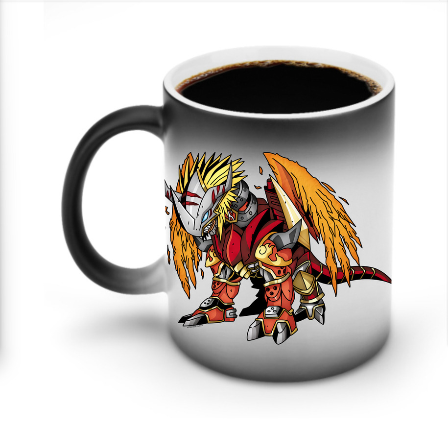 （画像用） Digimon デジタルモンスター/デジモン 温度変色マグカップ