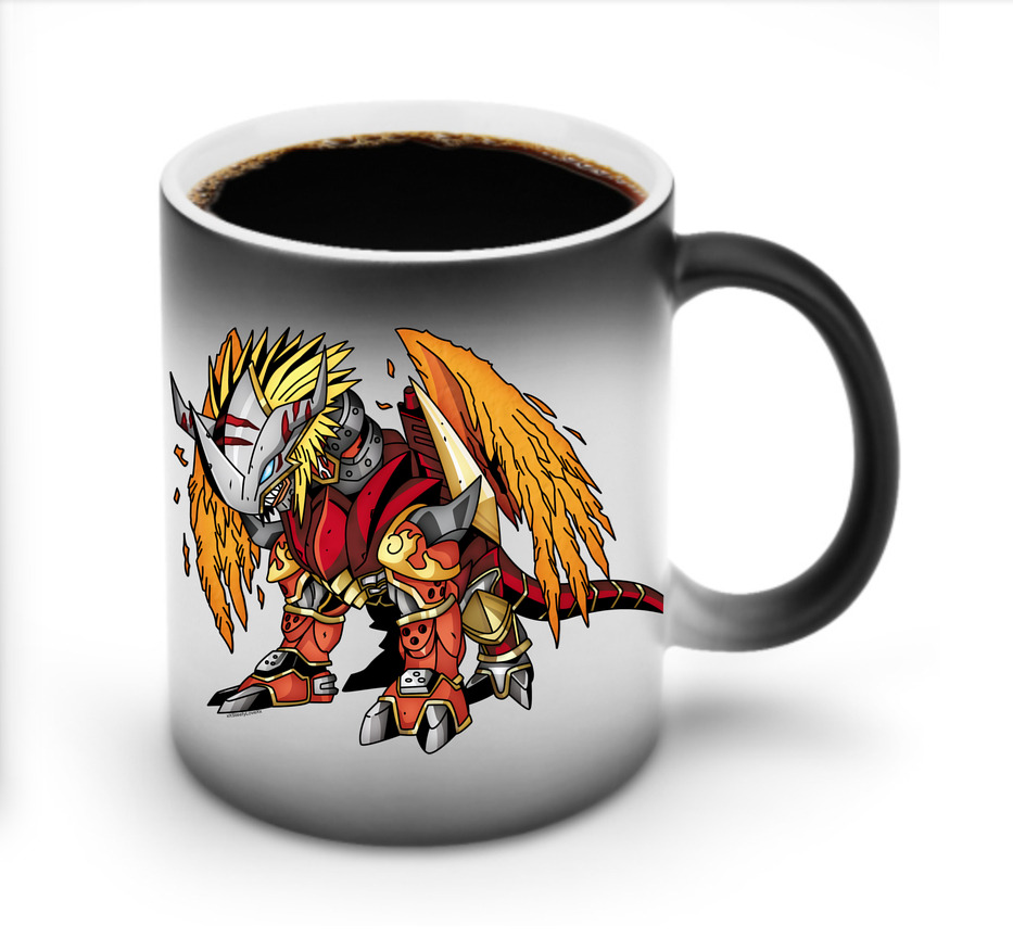 （画像用） Digimon デジタルモンスター/デジモン 温度変色マグカップ