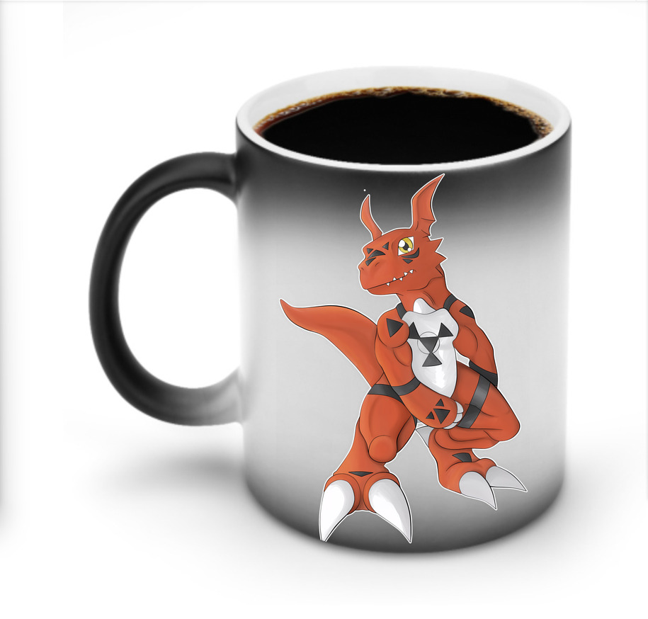 （画像用） Digimon デジタルモンスター/デジモン 温度変色マグカップ