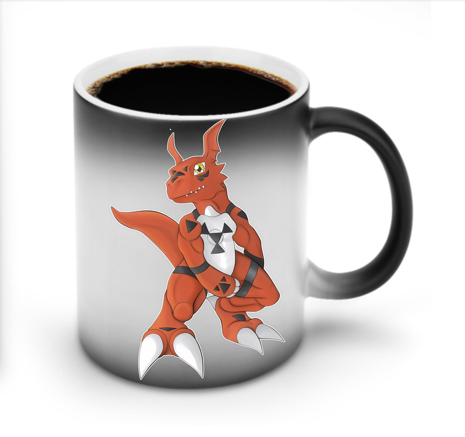 （画像用） Digimon デジタルモンスター/デジモン 温度変色マグカップ