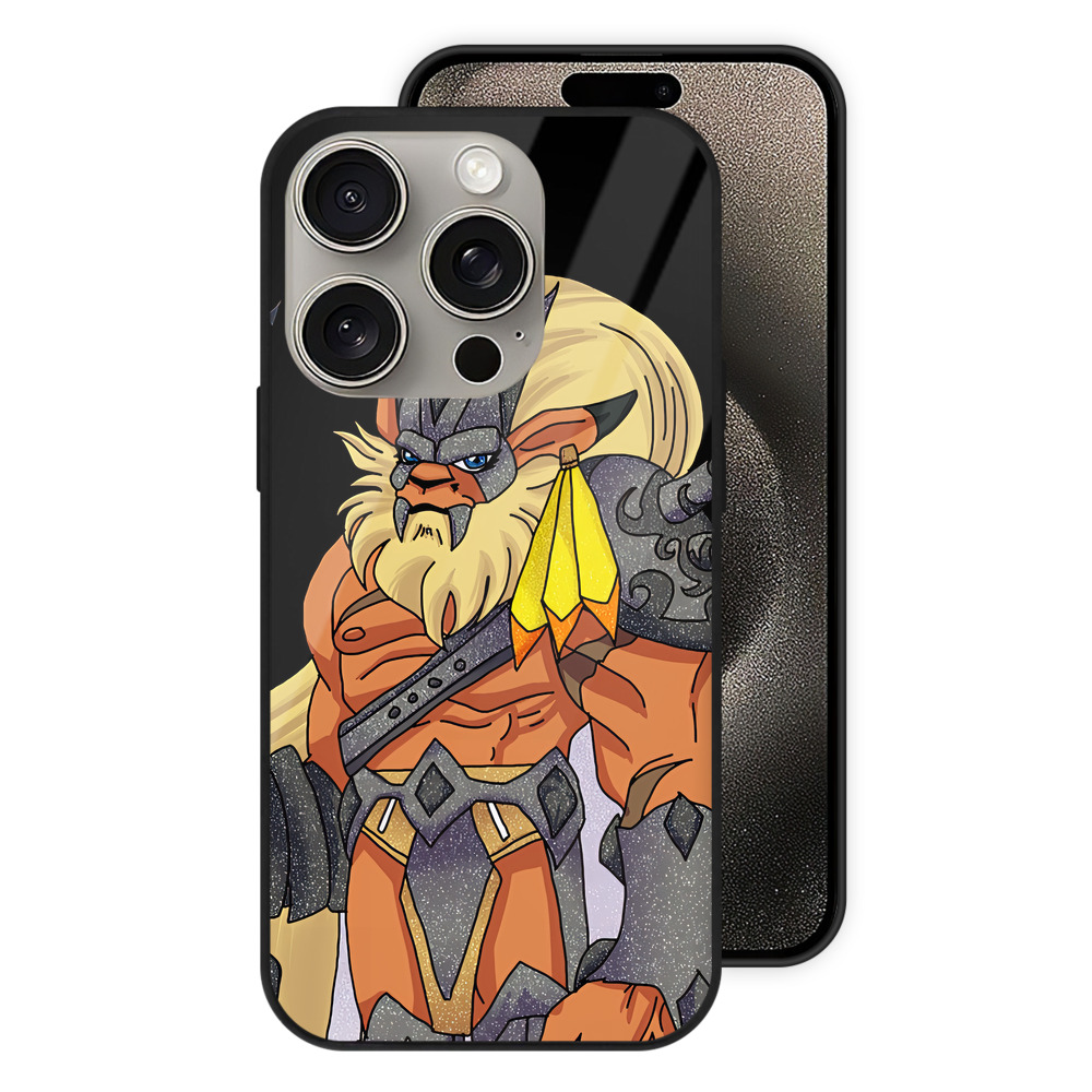 （画像用） Digimon デジタルモンスター/デジモン 【iPhone15Pro対応】スマホケース 耐衝撃＆黄変防止 背面ガラス