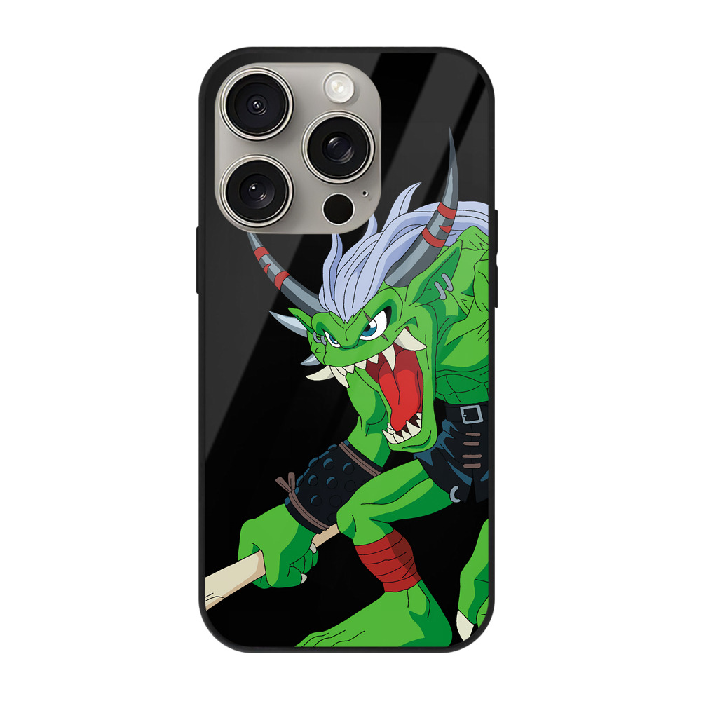 （画像用） Digimon デジタルモンスター/デジモン 【iPhone15Pro対応】スマホケース 耐衝撃＆黄変防止 背面ガラス