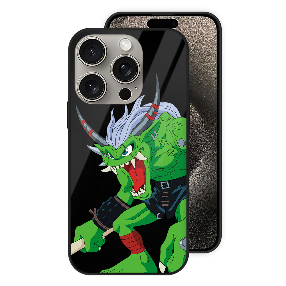（画像用） Digimon デジタルモンスター/デジモン 【iPhone15Pro対応】スマホケース 耐衝撃＆黄変防止 背面ガラス