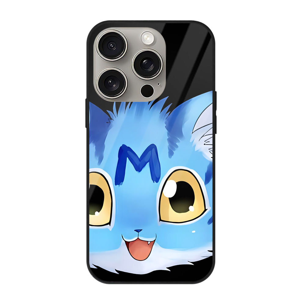 （画像用） Digimon デジタルモンスター/デジモン 【iPhone15Pro対応】スマホケース 耐衝撃＆黄変防止 背面ガラス