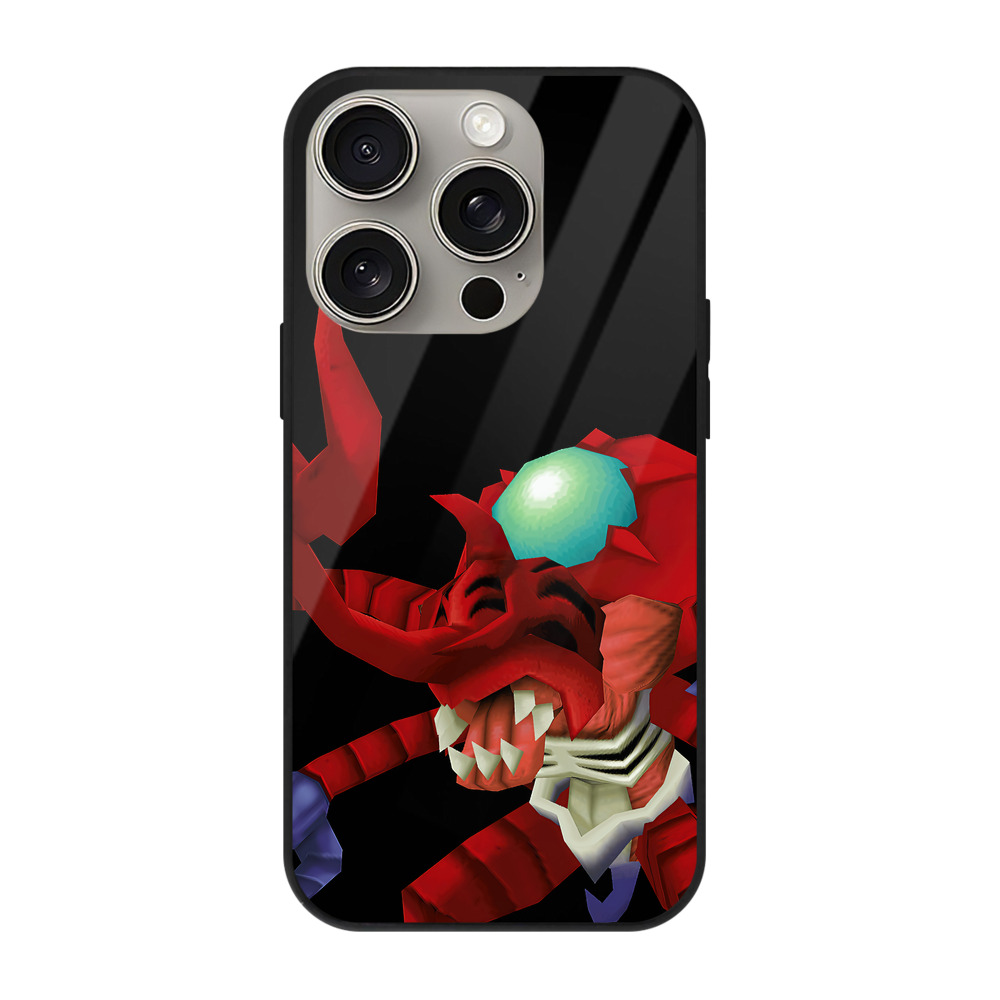 （画像用） Digimon デジタルモンスター/デジモン 【iPhone15Pro対応】スマホケース 耐衝撃＆黄変防止 背面ガラス