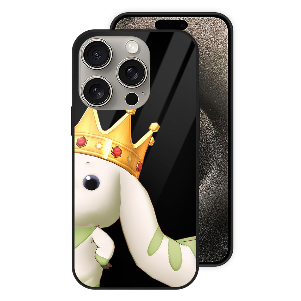 （画像用） Digimon デジタルモンスター/デジモン 【iPhone15Pro対応】スマホケース 耐衝撃＆黄変防止 背面ガラス