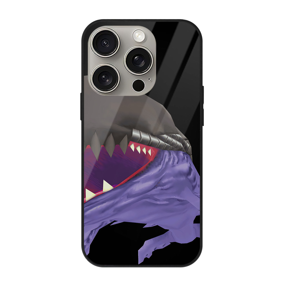 （画像用） Digimon デジタルモンスター/デジモン 【iPhone15Pro対応】スマホケース 耐衝撃＆黄変防止 背面ガラス