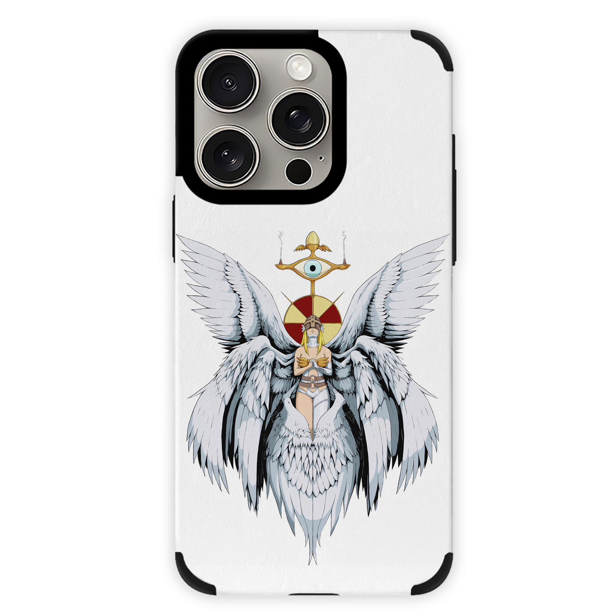 （画像用） Digimon デジタルモンスター/デジモン 【iPhone15ProMax対応】 PUレザー スマホケース 耐衝撃＆黄変防止