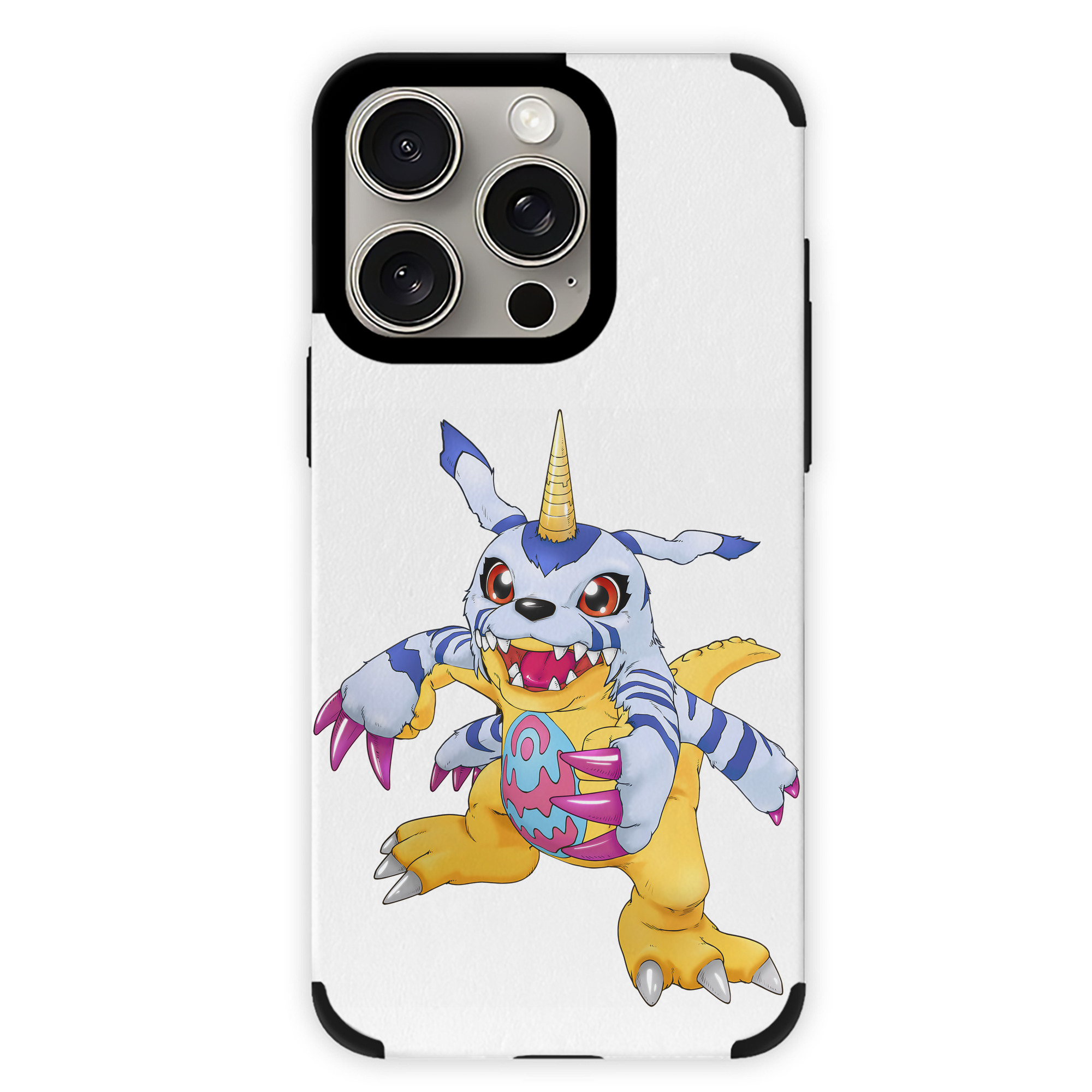 （画像用） Digimon デジタルモンスター/デジモン 【iPhone15ProMax対応】 PUレザー スマホケース 耐衝撃＆黄変防止