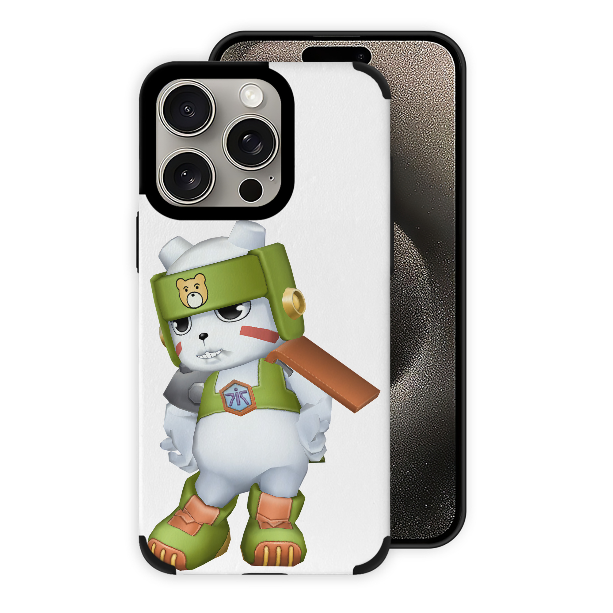 （画像用） Digimon デジタルモンスター/デジモン 【iPhone15ProMax対応】 PUレザー スマホケース 耐衝撃＆黄変防止