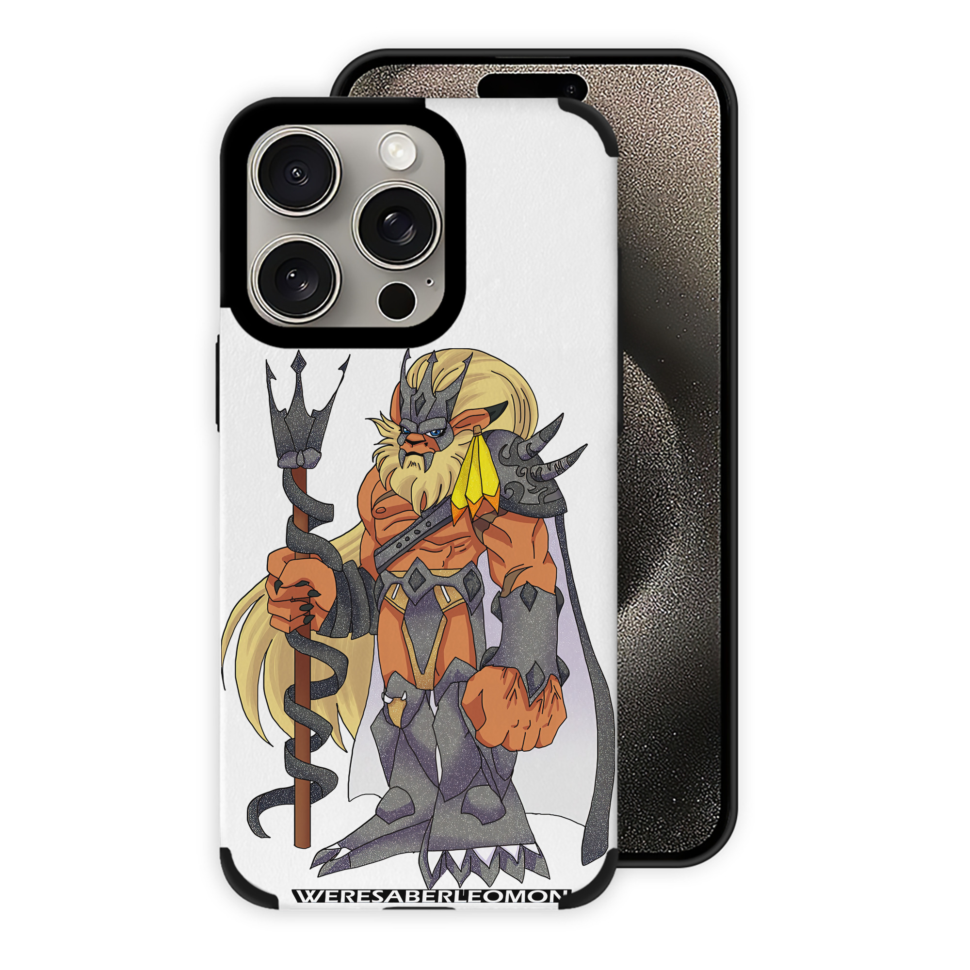 （画像用） Digimon デジタルモンスター/デジモン 【iPhone15ProMax対応】 PUレザー スマホケース 耐衝撃＆黄変防止