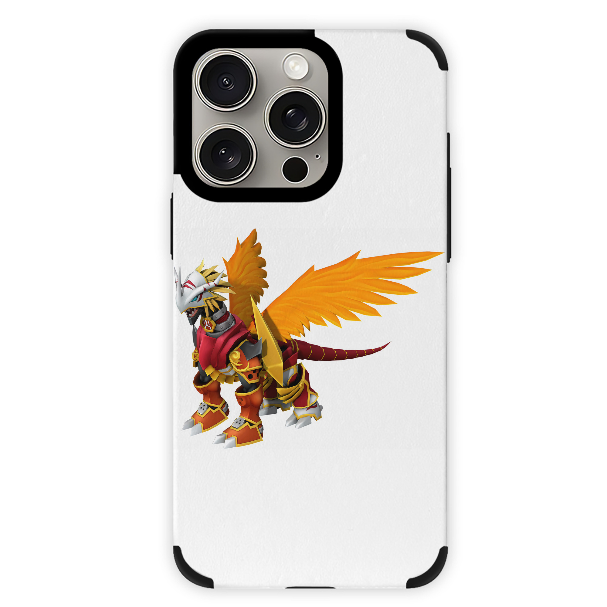 （画像用） Digimon デジタルモンスター/デジモン 【iPhone15ProMax対応】 PUレザー スマホケース 耐衝撃＆黄変防止