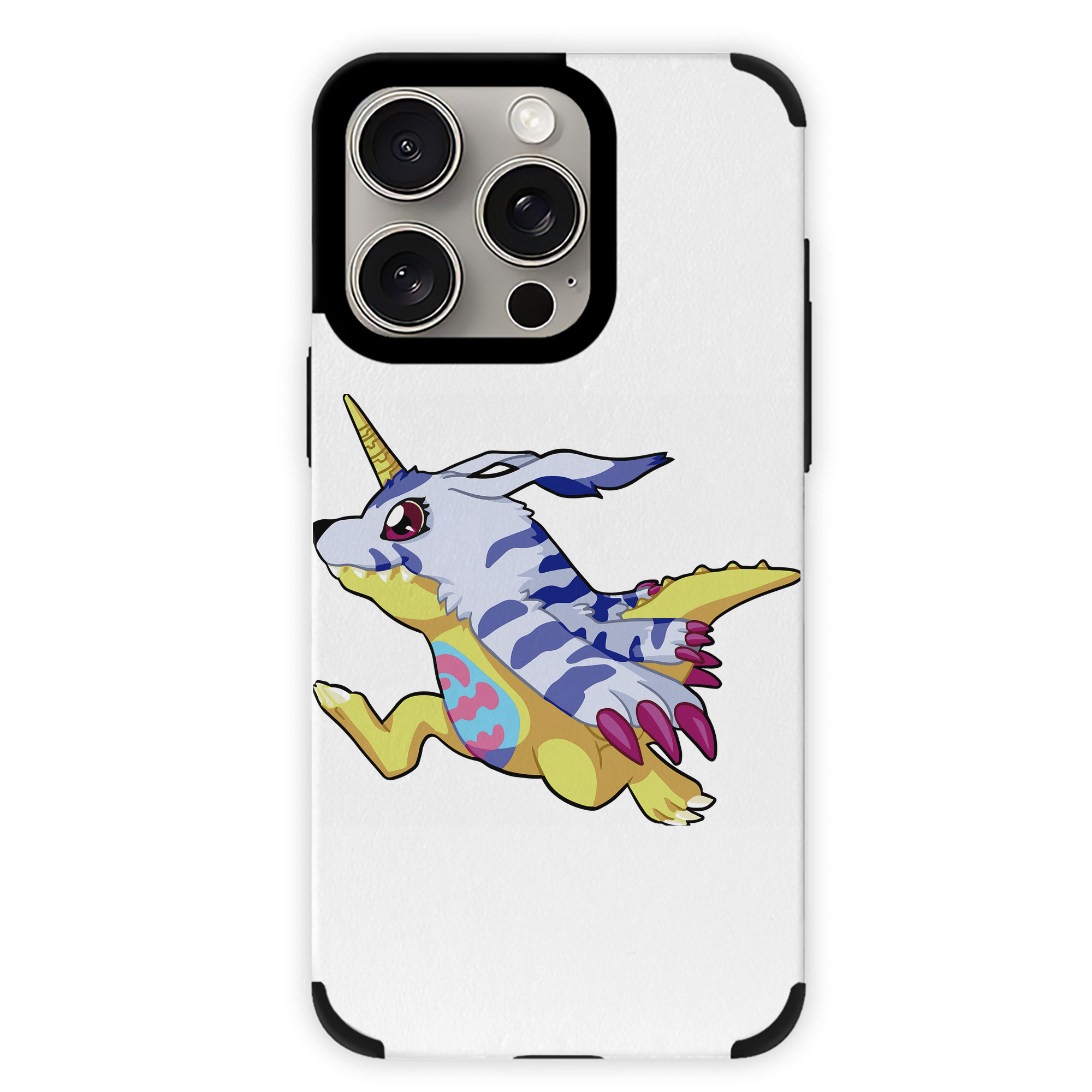 （画像用） Digimon デジタルモンスター/デジモン 【iPhone15ProMax対応】 PUレザー スマホケース 耐衝撃＆黄変防止